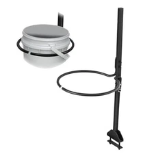 5 Gallon Bucket Holder for Zero Turn Lawn Mowers, Steel Handle Attachment Kit 