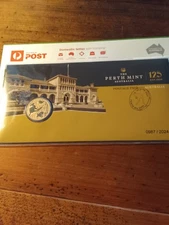 2024 The Perth Mint 125 Years PNC with $1 Coin. Free Tracked Post.