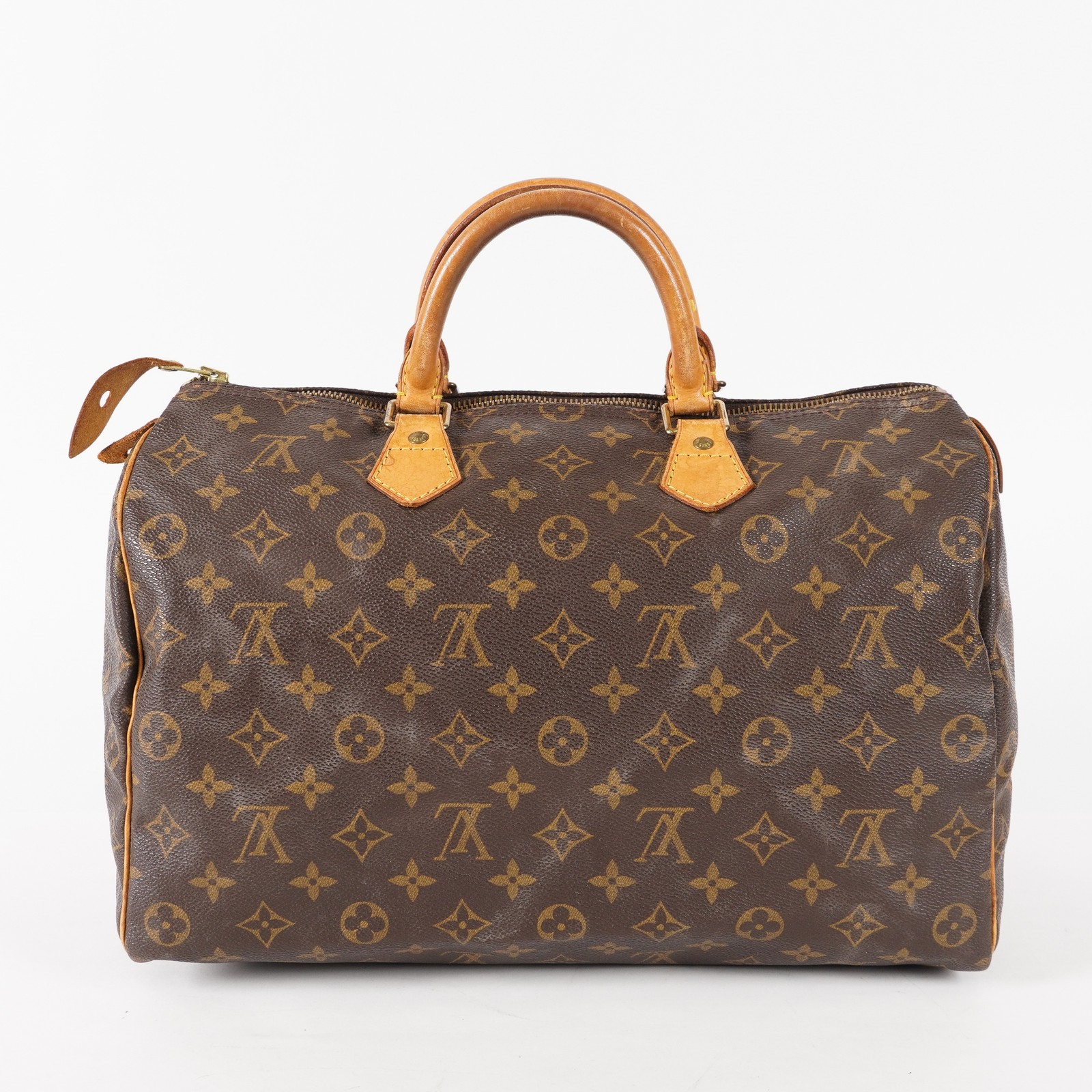 Authentic Louis Vuitton Monogram Speedy 35 M41524 Handbag 02A186463611