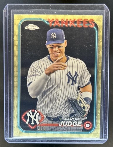 2024 Topps Chrome Sapphire Aaron Judge Image Variations Superfractor #1/1