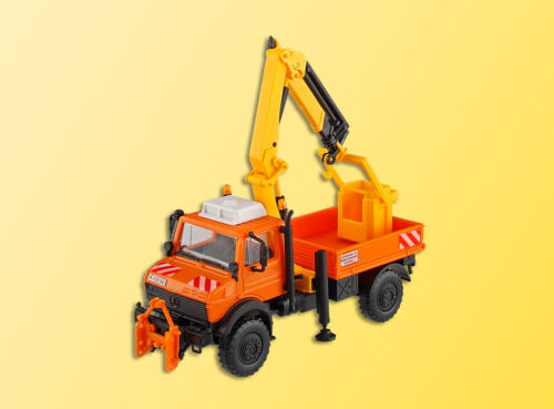 kibri 15005 track H0, UNIMOG with work crane and basket #NEW in original packaging# - Picture 1 of 1