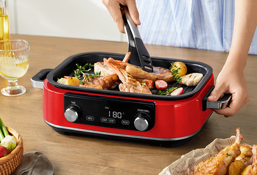 Morphy Richards Digital Multifunction Cooking Pot Electric Cooker Electric Grill - Picture 4 of 12