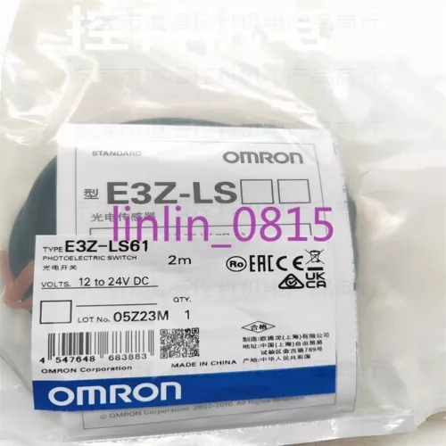 1Pcs New Omron photoelectric switch E3Z-LS61 2M