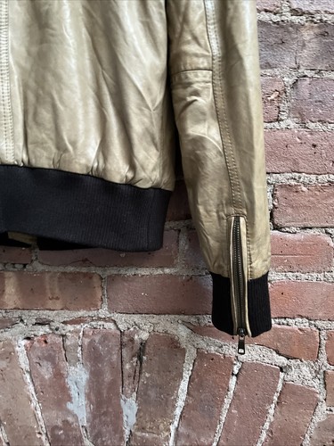 Chaqueta de cuero Diesel vintage para mujer, talla pequeña - Imagen 7 de 13