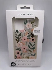 Rifle Paper Co. Case for iPhone 11 Pro Max / iPhone Xs/ X - Clear/Wildflowers