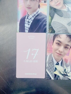 Seventeen Woozi Photocard 