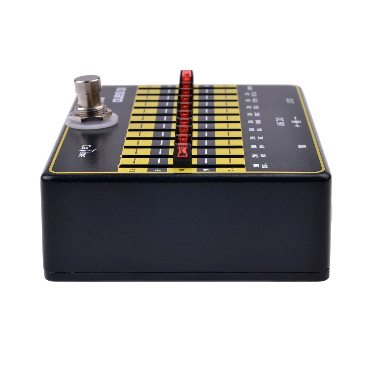 Caline CP-24-10 Pédale EQ 10 Bandes - Équaliseur Guitare - Alimentation 9V - Basé Sur MXR