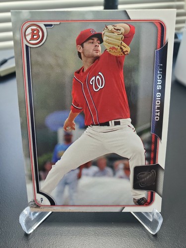 2015 Bowman Chrome And Draft Lucas Giolito Lot! White Sox! 3 Chrome 3 Draft. - Picture 7 of 7