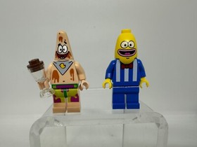 Lego 2011 Spongebob Glove World 3816 Minifigure Lot Ice Cream Vendor Patrick