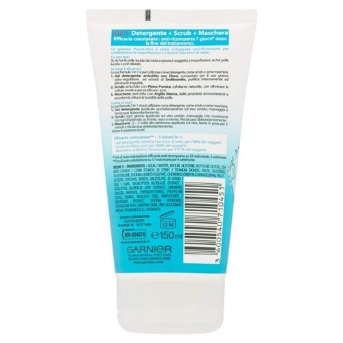 GARNIER GEL PURE 3IN1 150 ML - Foto 2 di 2