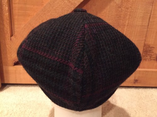 Vintage Worth & Worth Wool Gatsby Newsboy Cabbie Hat Tweed NEW Sz Medium USA - Picture 4 of 10
