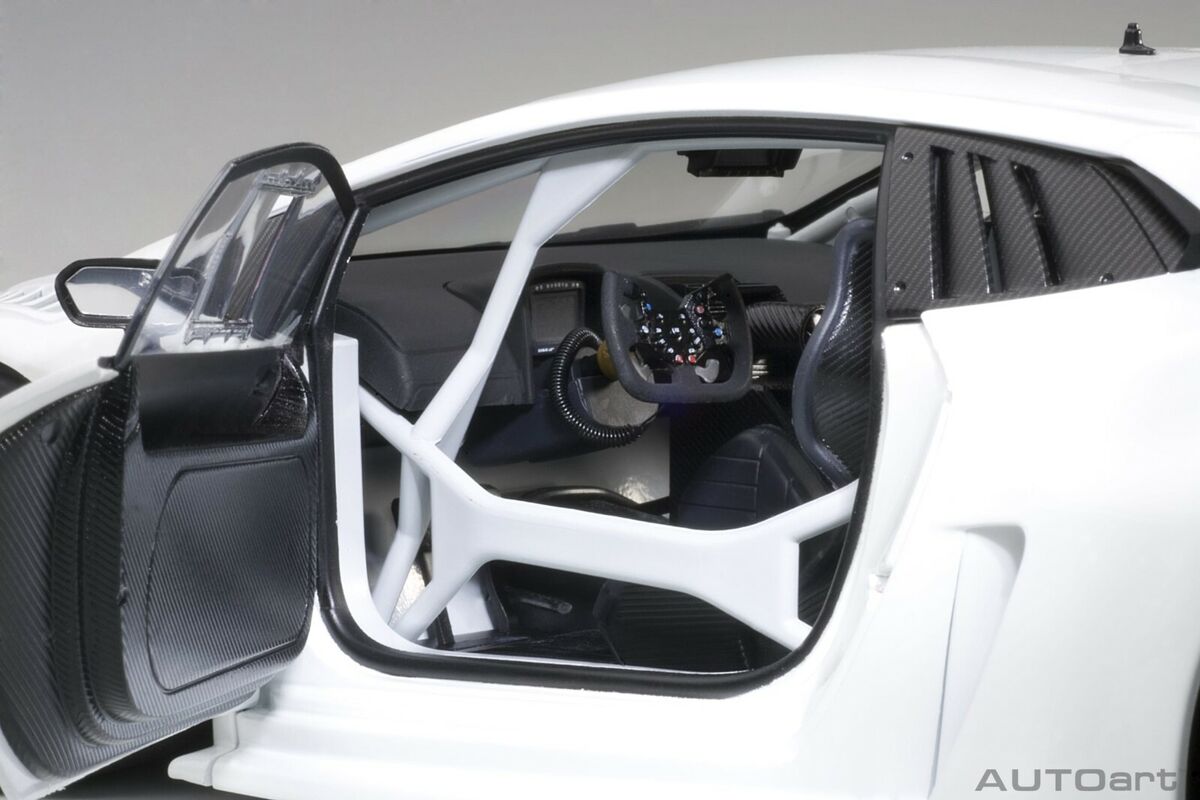 Lamborghini Huracan Gt3 White 1/18 Model Car AUTOart 81527 Lamborghini Huracan Gt3 White 1/18 Model Car AUTOart 81527