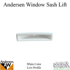 Andersen Sash Lift Fits Double Hung Windows Low Profile Plastic White Sash Lift