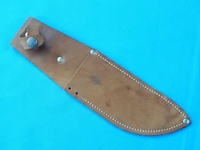 Vintage US Custom Made Sharp-N-Sheath Leather Sheath Scabbard for Hunting Knife