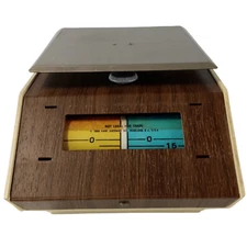 Vintage 1960s Park Sherman Desktop Postal Scale - Mid-Century Modern Design