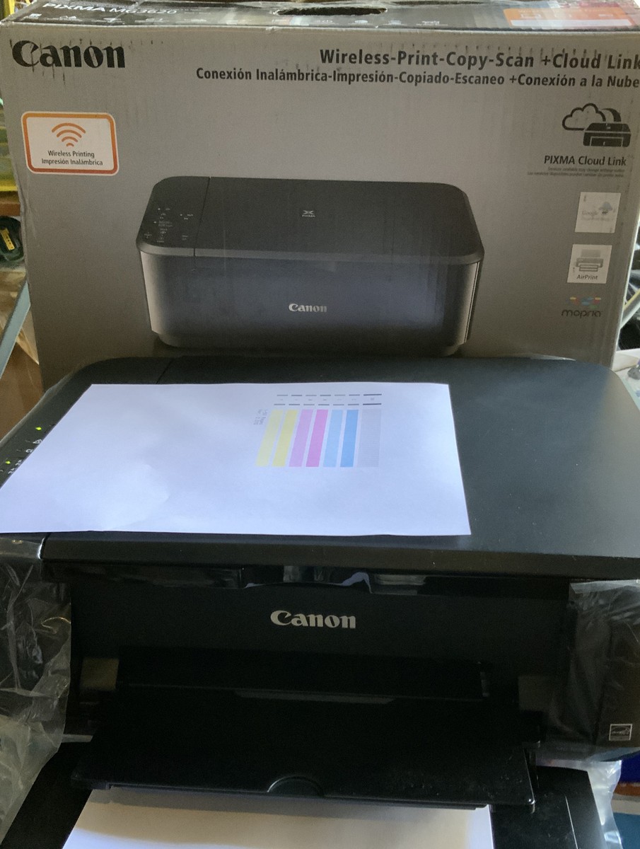 ⚡️Canon PIXMA MG3620 Wireless Inkjet All-In-One Printer ‼️Open Box Ink  Installed