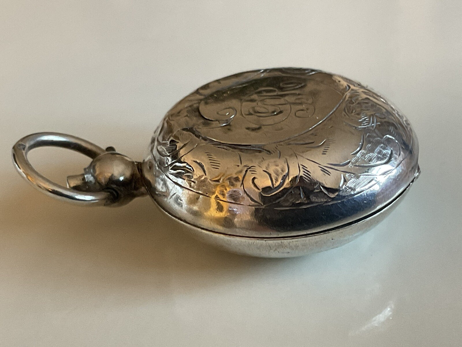 Super Edwardian Solid Silver Sovereign Case Hallmarked Birmingham 1911