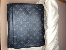 Louis Vuitton District Messenger Bag PM Black Canvas Monogram Eclipse