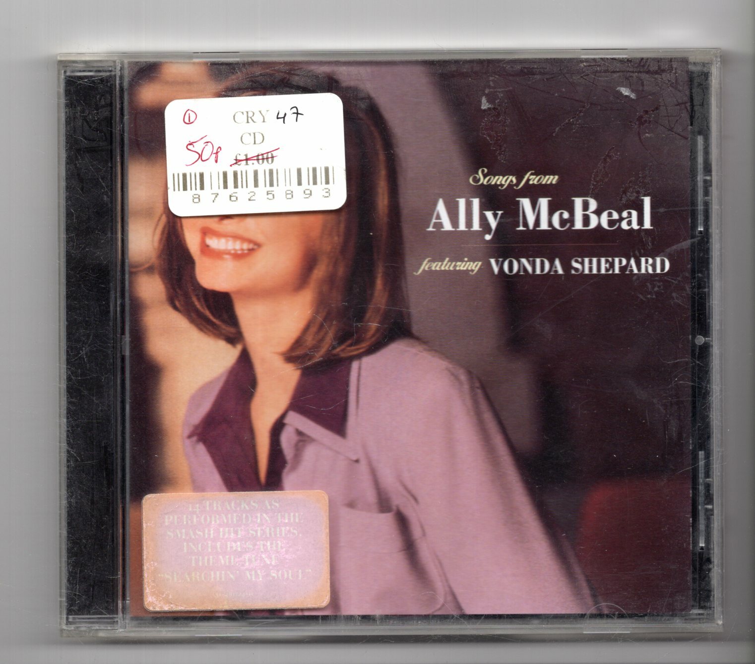 (JS821) Vonda Shepard, Songs From Ally McBeal - 1998 CD