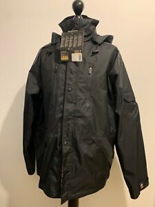 BRADOR WATERPRROOF WINDPROOF SHELL JACKET WITH HOOD 520P Details about  / L