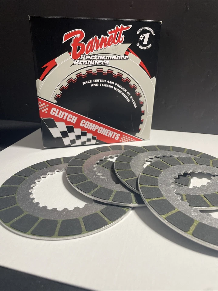 06-0749 诺顿 4 盘合金摩擦离合器套装 750 Commando Barnett 1968 - 72 — 第 2/4 张图片