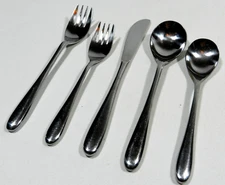 Washington Forge WF Tear Drop Stainless Flatware