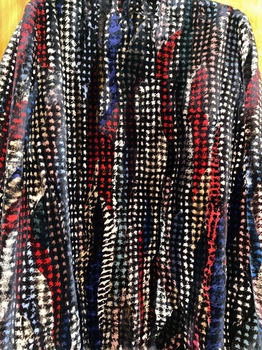 Sheared Beaver Multi Color Fur Jacket, Large - Picture 5 of 18