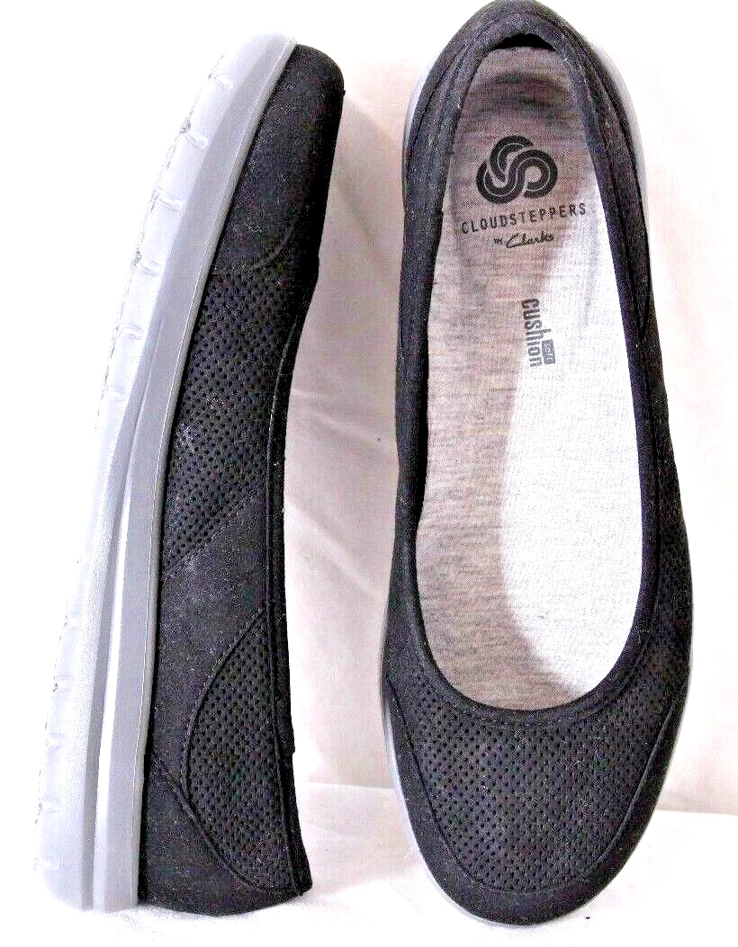 Scarpe ballerine Clarks 16712 Sillian Cushion Cloudsteppers nere da donna 6 5 M
