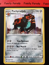Pachyradjah HOLO 190pv 137/202 Carte Pokemon Rare Epée et Bouclier Fr