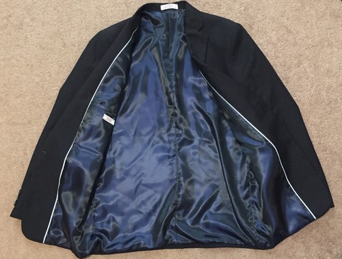 Izod Boys Black Blazer Sz 16 REG - Picture 2 of 3