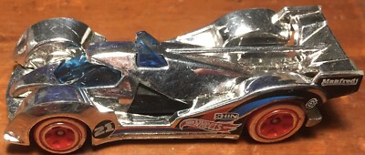 2013 Mattel Hot Wheels Silver Chrome Hi-Tech Missile Race Super