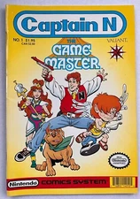 1990 CAPTAIN N GAME MASTER Valiant Comic 1st Print VF/NM HIGH GRADE Nintendo