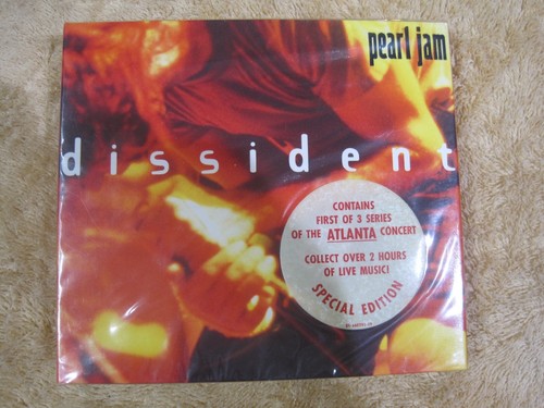 Pearl Jam Dissident Special Edition CD Atlanta 1st of 3