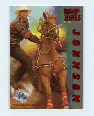 1996 High Gear Rodeo Crown Jewels Dual Ruby DJ8 Mike Johnson & Tacy Johnson