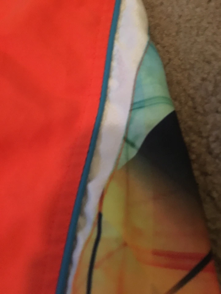 ZeroXposur Boys Swim Shorts Trunks with Built-In Brief Liner Size S Multi-Color - Image 3 of 4