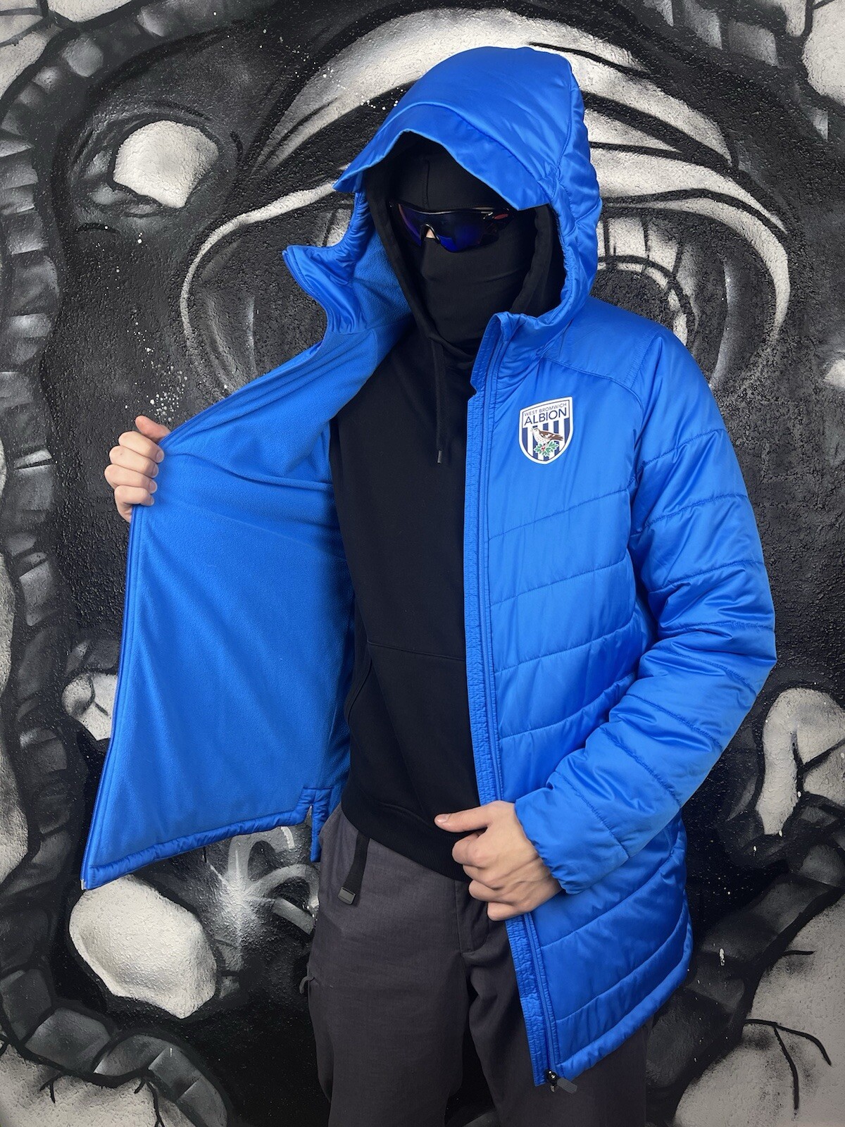 Puma West Bromwich Albion Football Winter  Jacket Men’s Size 50 image 5