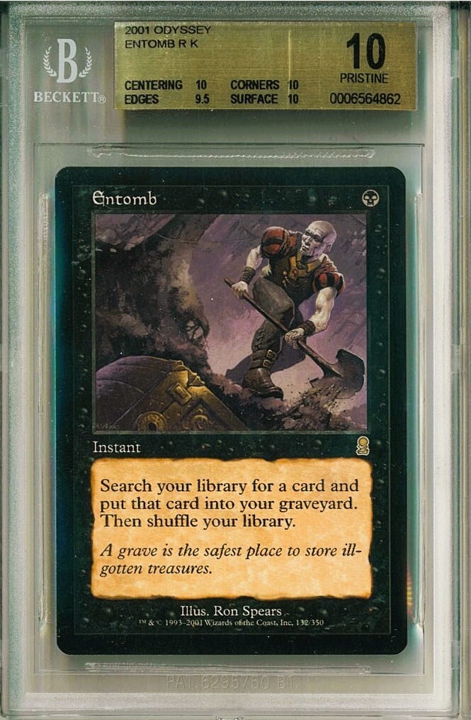 MTG 納墓 Emtomb ODY foil 英英 Entomb | Odyssey | Star City Games