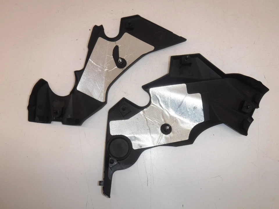 2012 KAWASAKI NINJA 650 RIGHT LEFT FRAME MID SIDE COVERS COWLS PANELS TRIM - Image 4 of 4