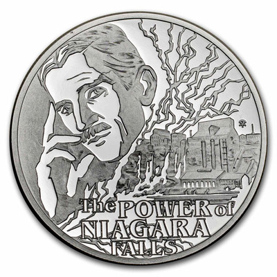 2023年　テスラ銀貨　1オンス　セルビア 2023 セルビア 銀貨 | テスラ 無重力 - シルバーコイン・記念