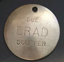 Vintage Pool Cue Brad Scuffer