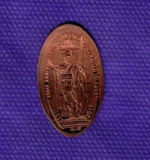 HAWAII 200TH Anniversary KING KAMEHAMEHA Elongated Pressed Copper Penny