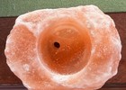 Himalayan Salt Tea Light Holders Pink White Natural Decorative Set — photo 1