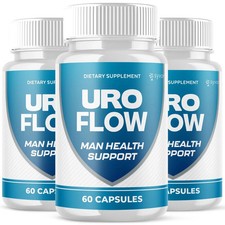  3 Pack Uro Flow for Men Prostate Health  Urinary Support Supplement 180 Caps