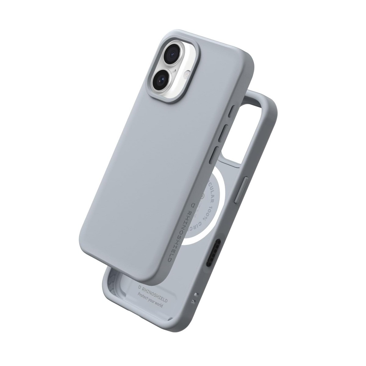 Coque flexible iPhone 16 Rhinoshield SolidX pour le quotidien