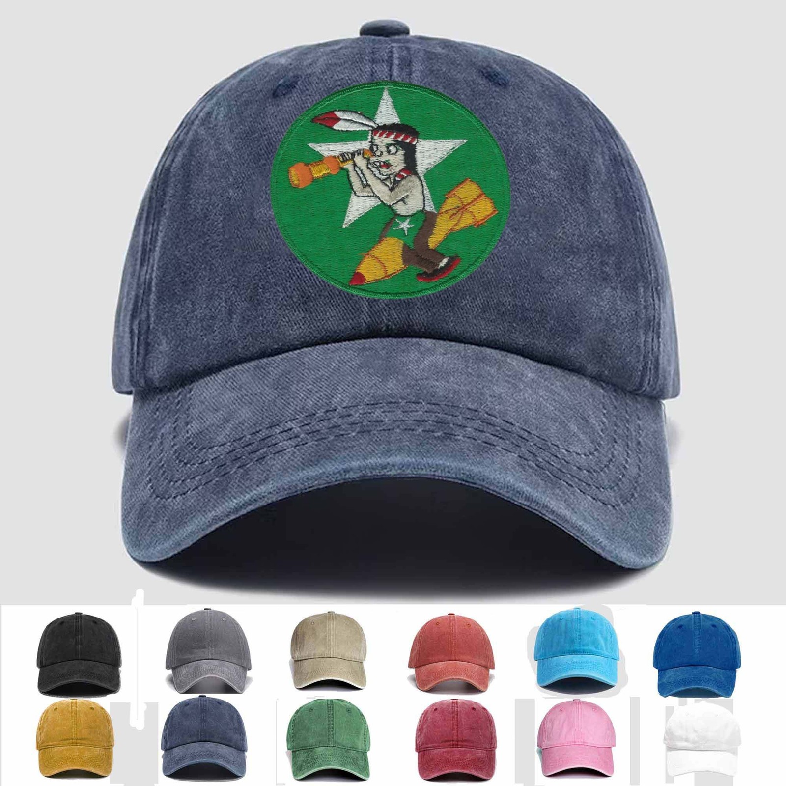 64th Bomb Squadron Custom Embroidered Trucker Hat - Personalized Military Gift