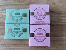 Beekman 1802 Wicked Goat Milk Soap Pink Perfection Positively Green LOT of 4 NIB