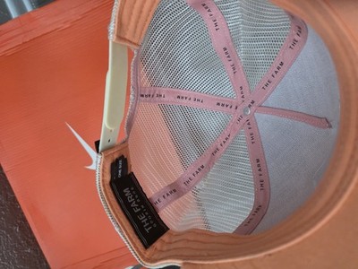the farm goorin bros pink Hat