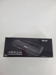 Ualau OL280 hot and cold laminator Machine portable Office School Work New