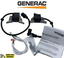 NEW GENUINE OEM GENERAC 0K63030SRV IGNITION COIL KIT WITH INSTRUCTIONS
