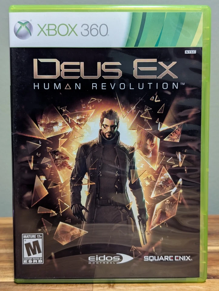 Deus Ex: Human Revolution (Microsoft Xbox 360) CIB - Tested - Near Mint Disc! - Image 2 of 4